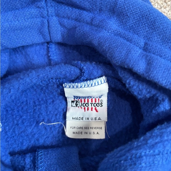 Vintage Jog Togs NY Giants Snap Up Sweatshirt Toddler Size 2 NFL football unisex - Picture 5 of 7